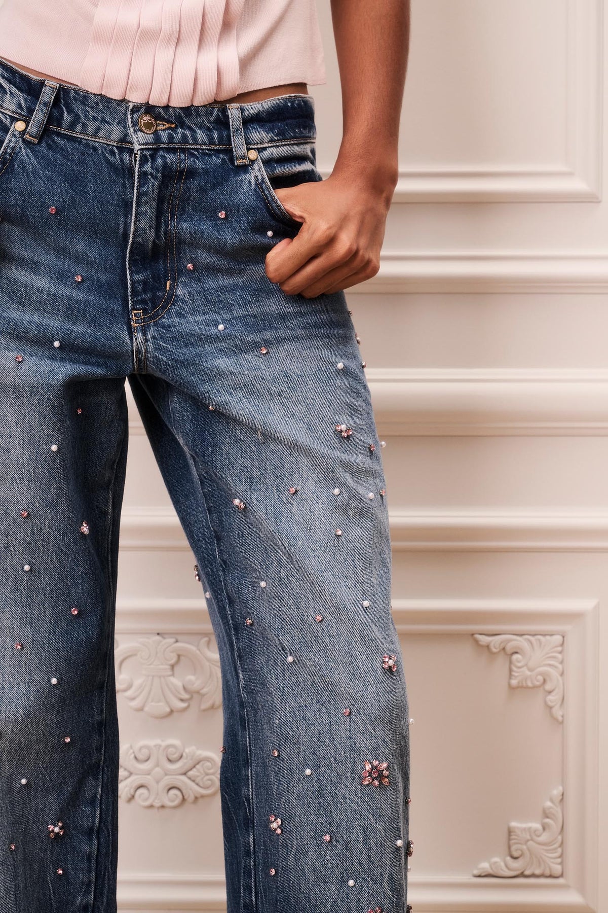 Bambie Bejeweled Jean