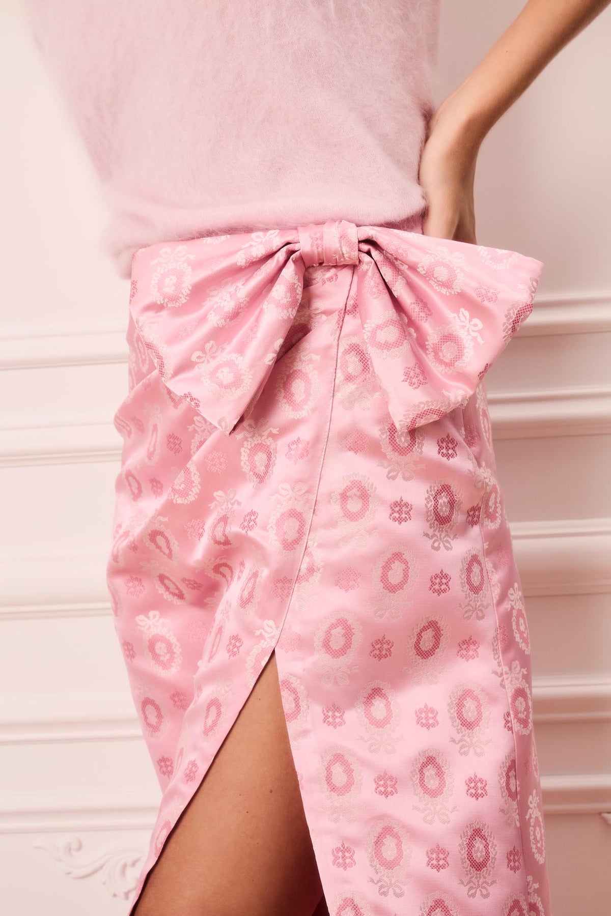 Catherina Brocade Maxi Skirt