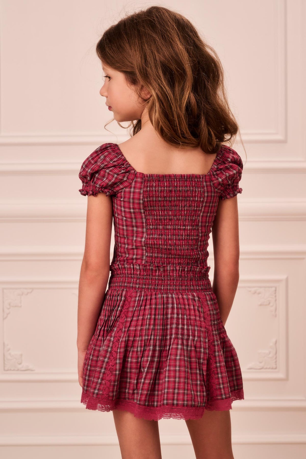 Little Girls Tartan Zephie Top
