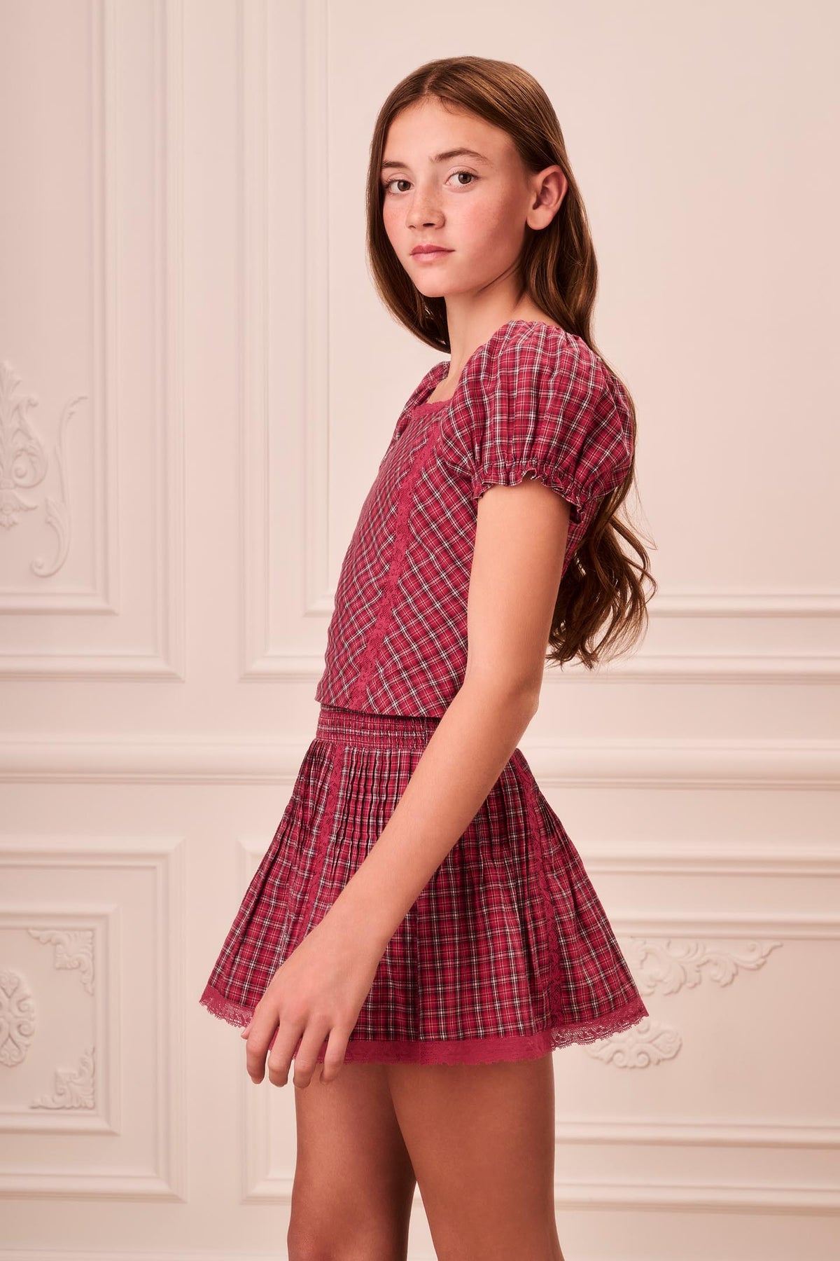 Tween Tartan Zephie Top