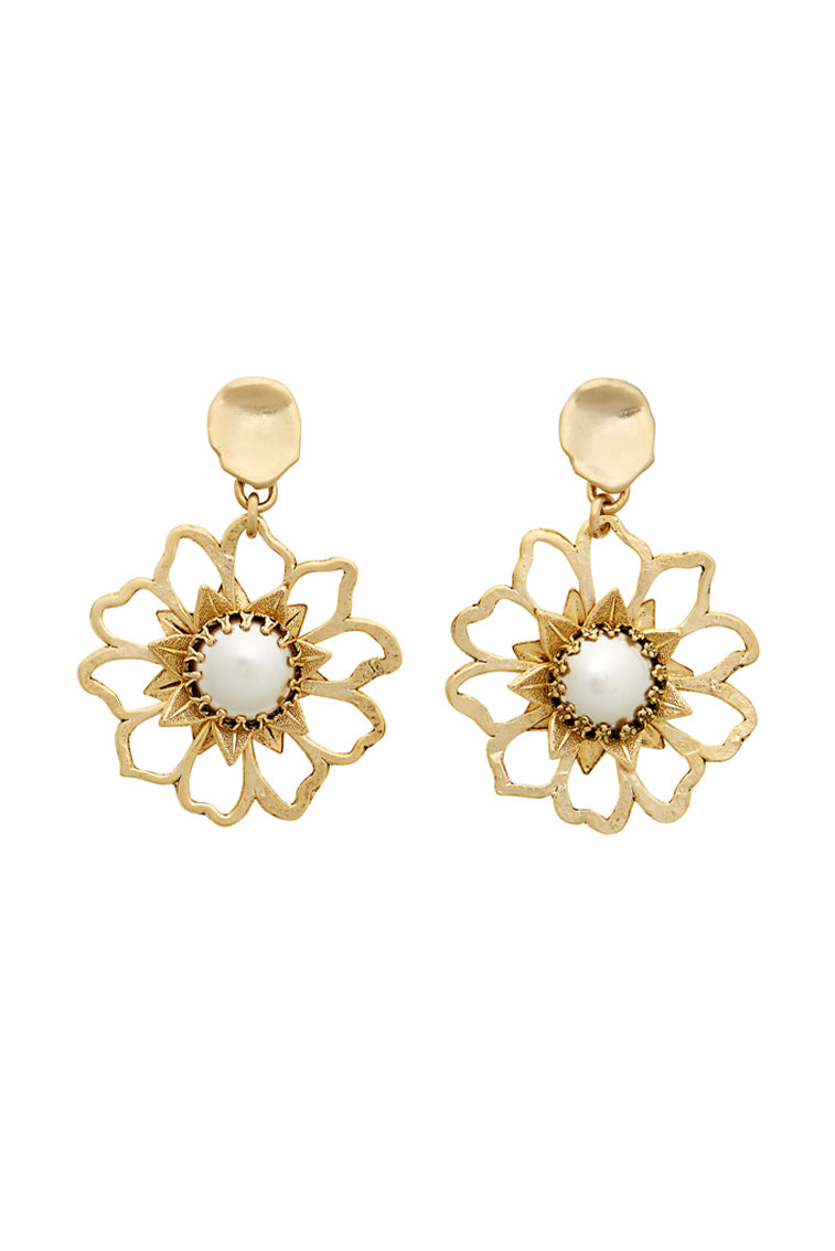 Brinker+Eliza Mini Flower Power Statement Earrings