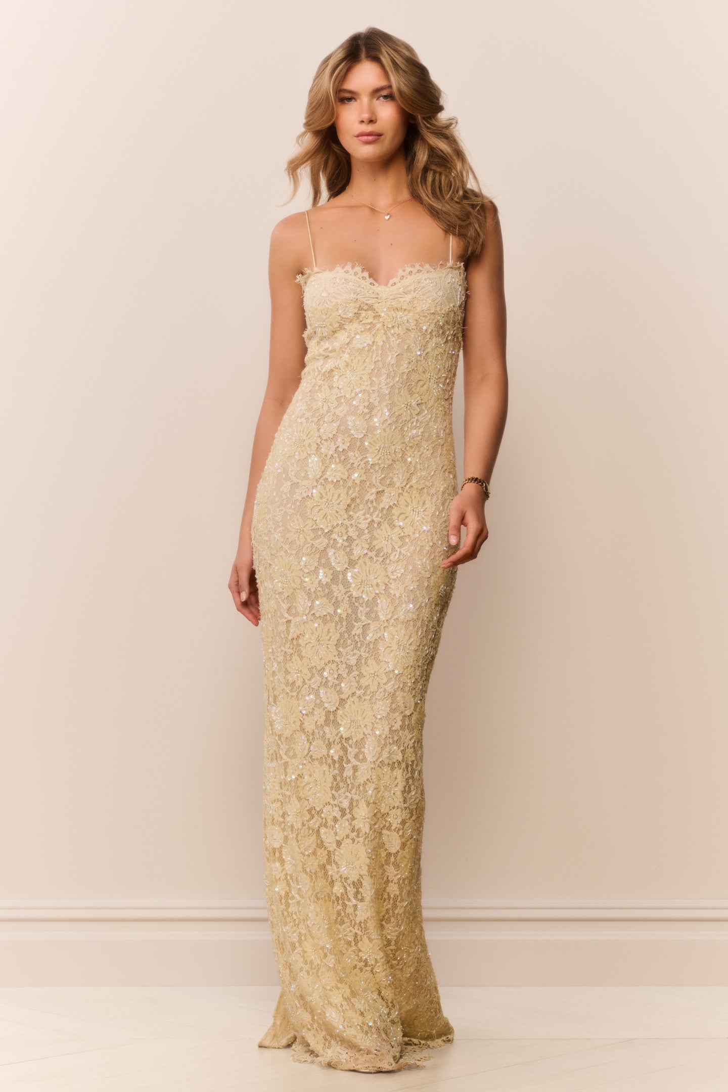 Ciona Sequin Lace Gown | LoveShackFancy.com Ciona Sequin Lace Gown | LoveShackFancy.com