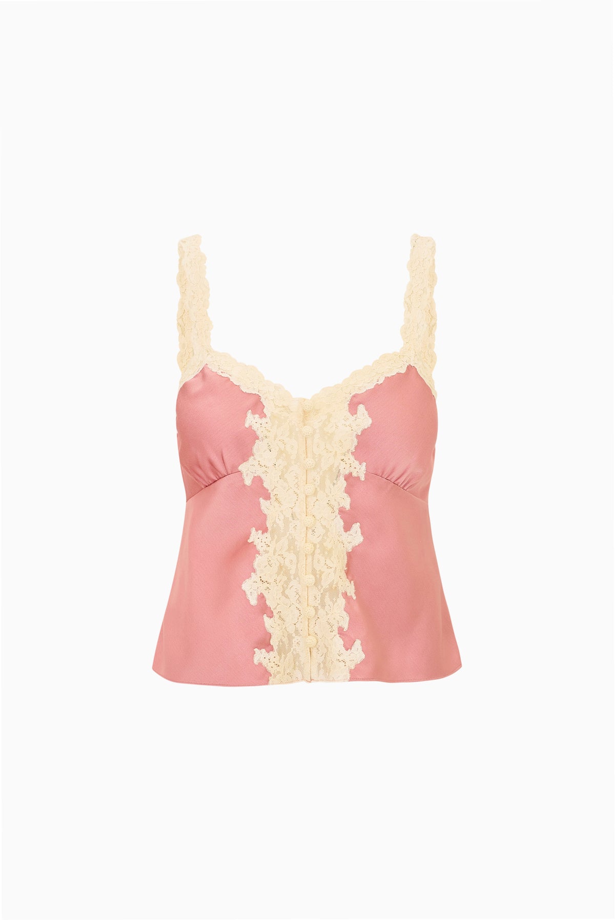 Effy Satin and Lace Cami