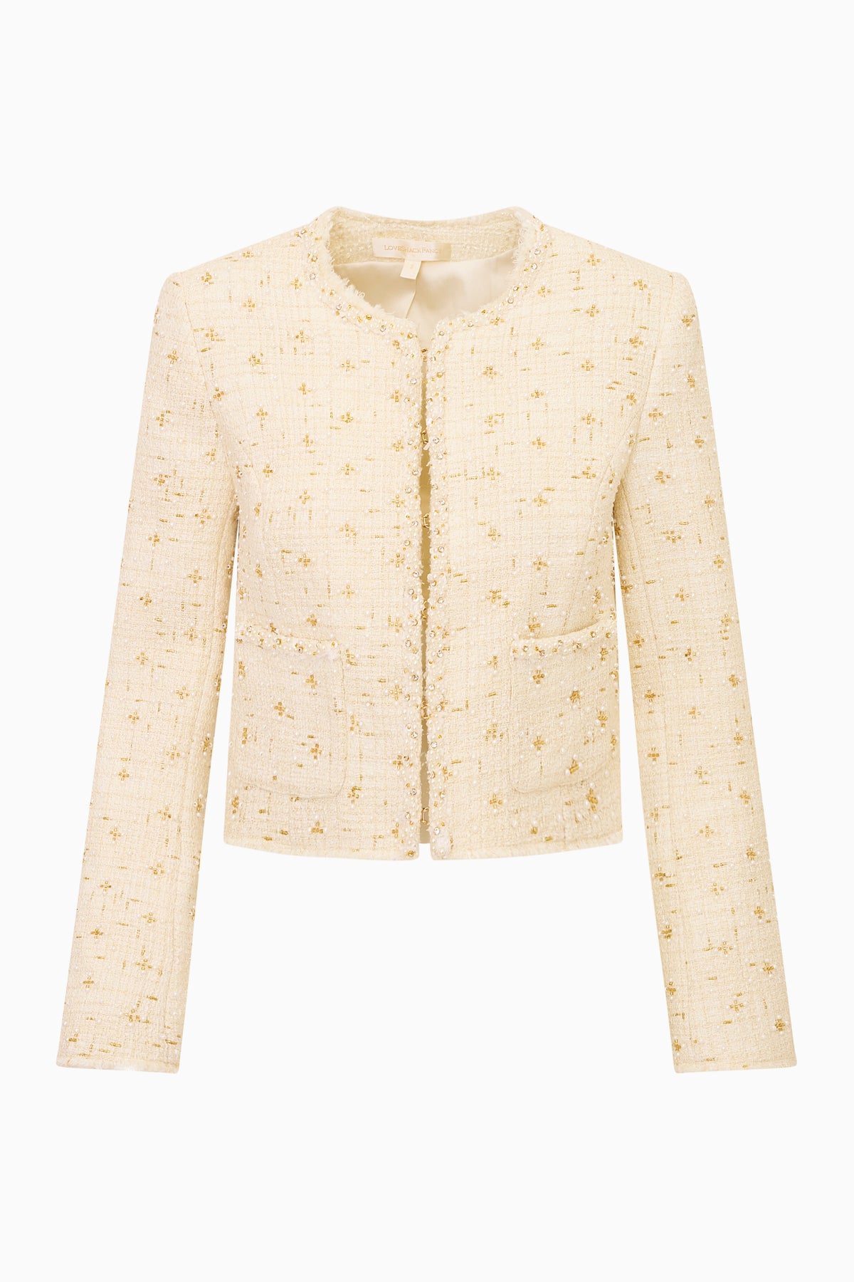 Alanita Embellished Tweed Jacket
