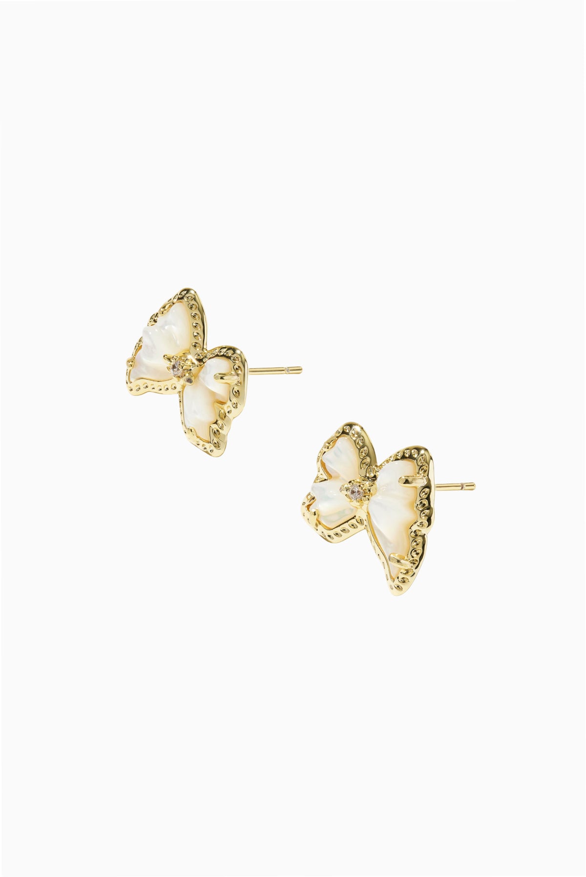 Kendra Scott x LoveShackFancy Crystal Bow Stud Earrings