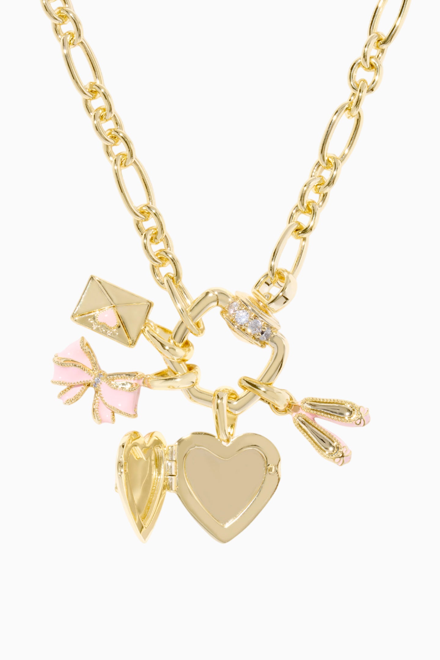 kendra Scott 3 charms necklace Kendra Scott: Mini Elisa Three Stone Strand Necklace  main image 3