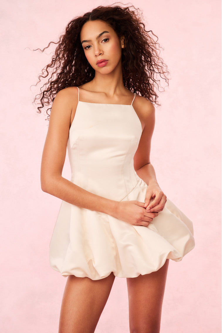 Jake Satin Mini Dress | LoveShackFancy.com Jake Satin Mini Dress | LoveShackFancy.com
