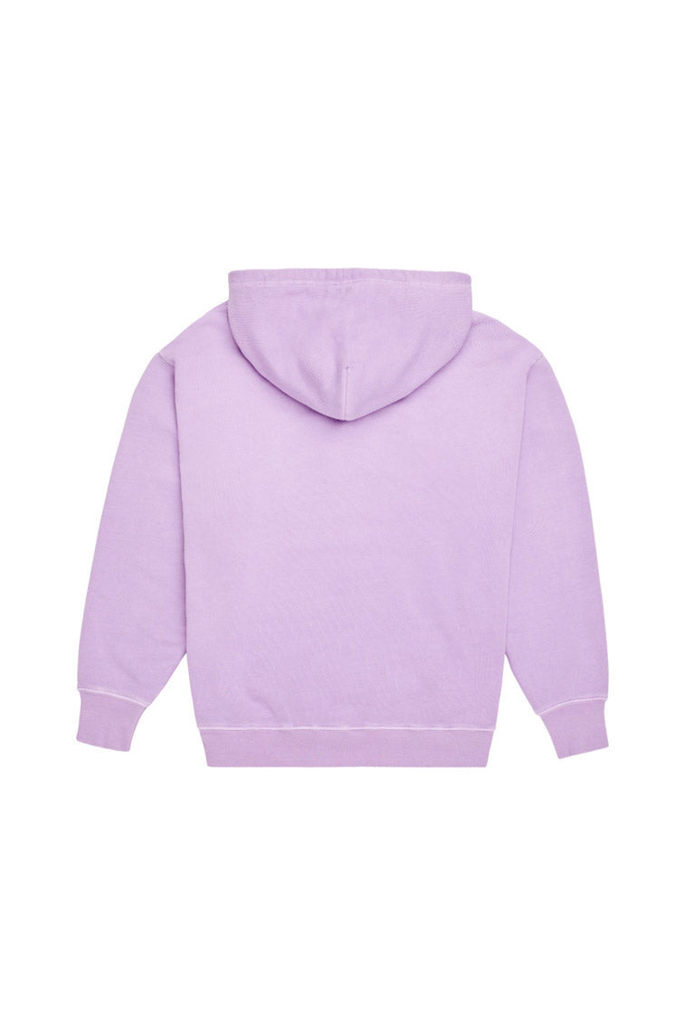 Cozy colored hoodie with drawstring