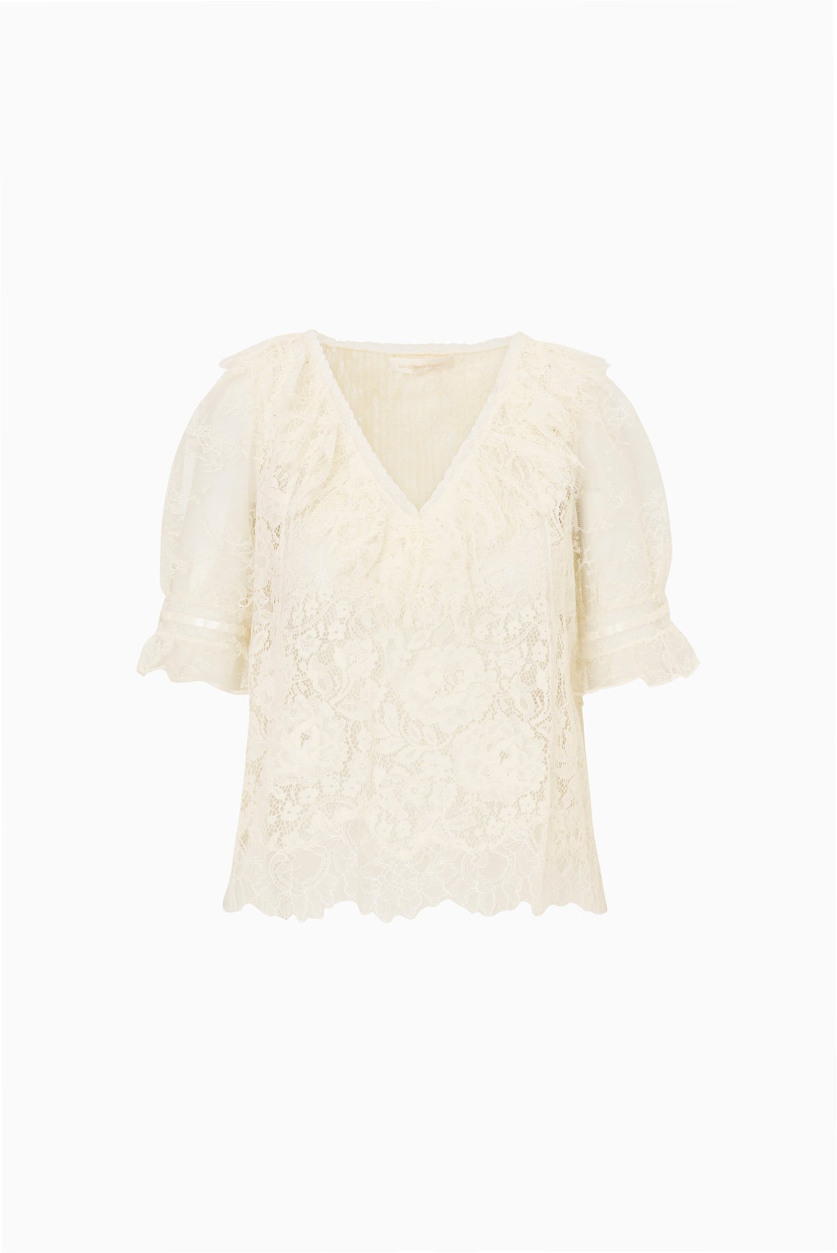 Kaylin Sheer Lace Top