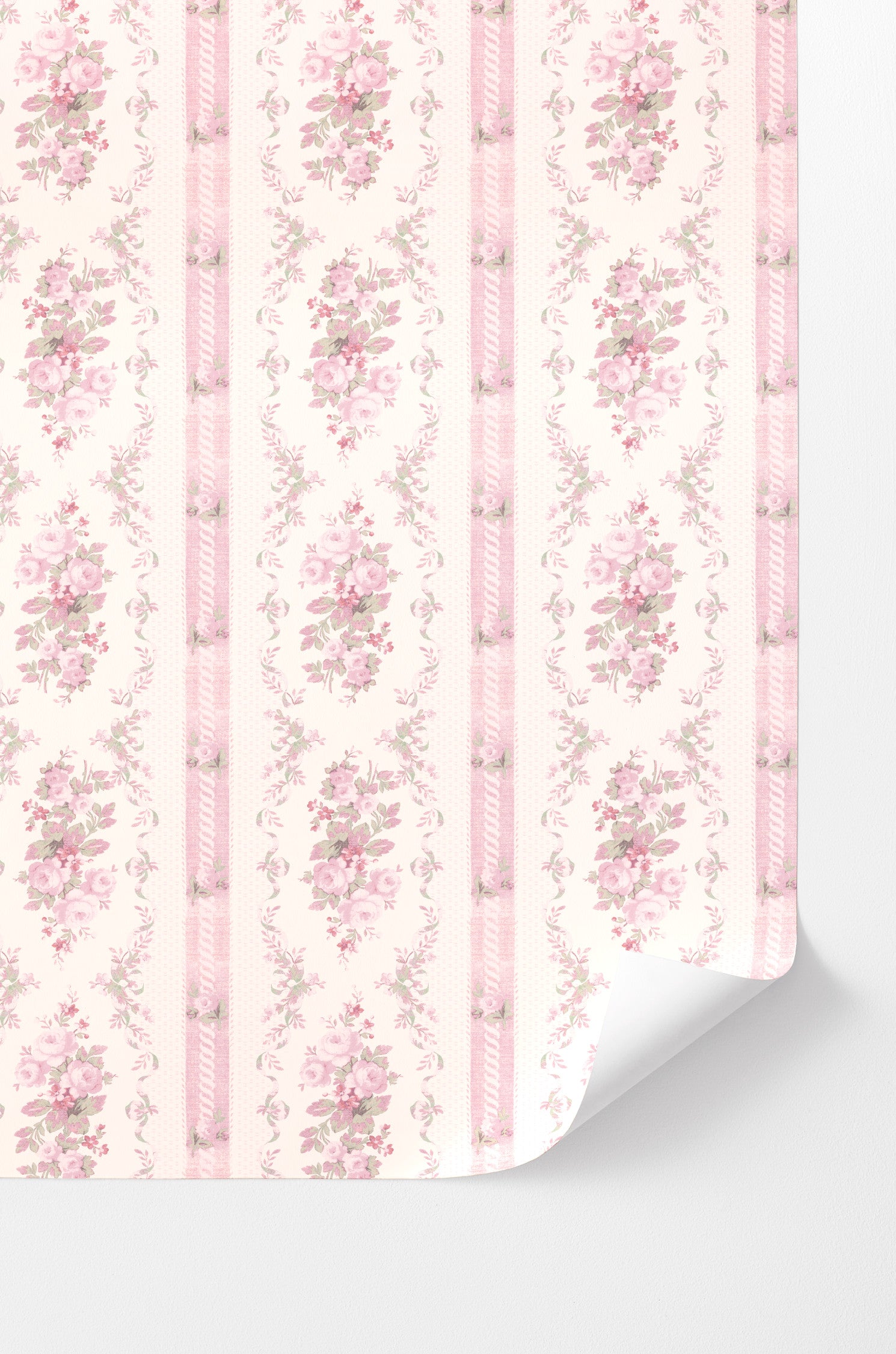 Pink Parfait Peel and Stick Wallpaper