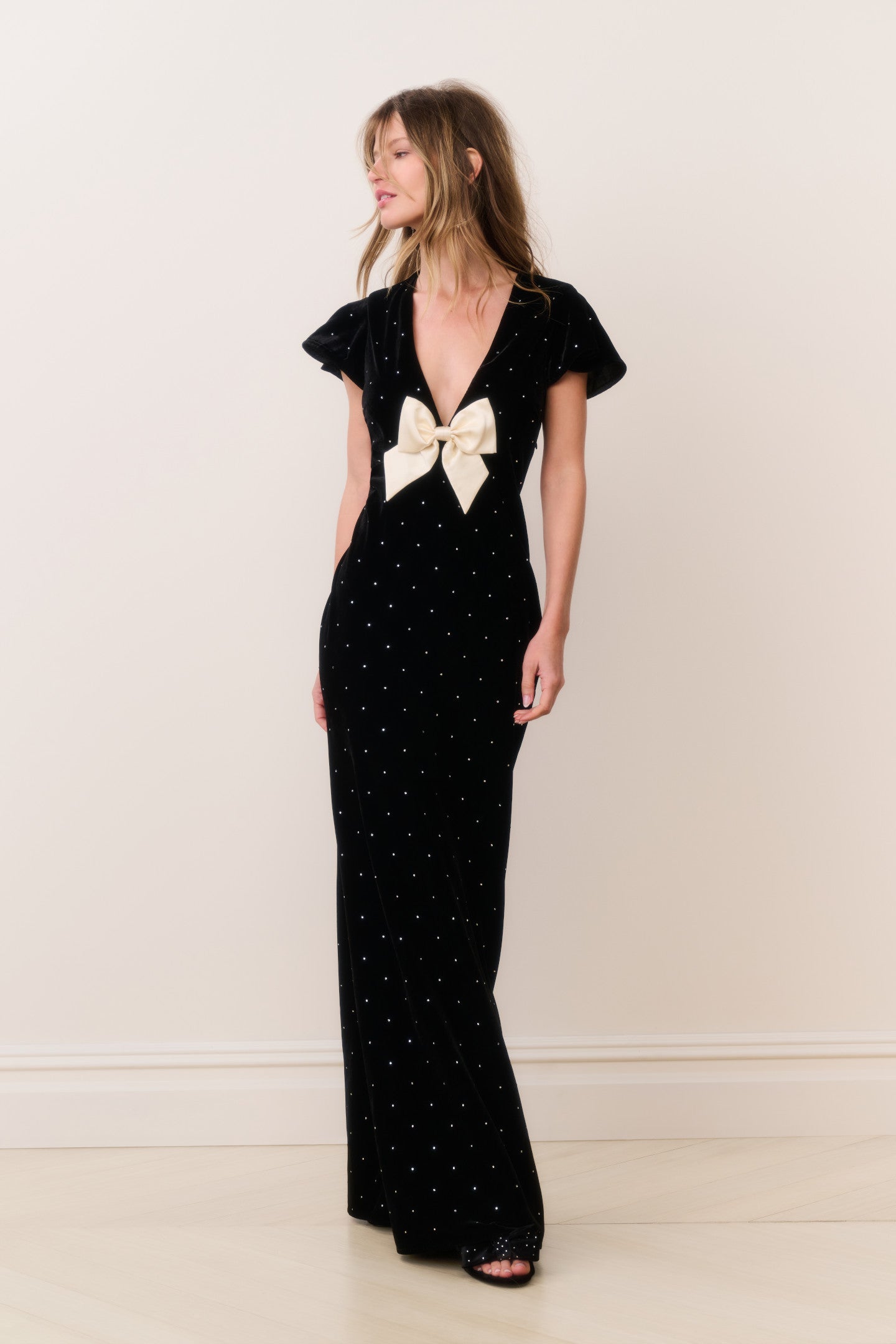 LoveShackFancy Melora Velvet Dress | Black | Size 00 | Shopbop LoveShackFancy Melora Velvet Dress | Black | Size 00 | Shopbop