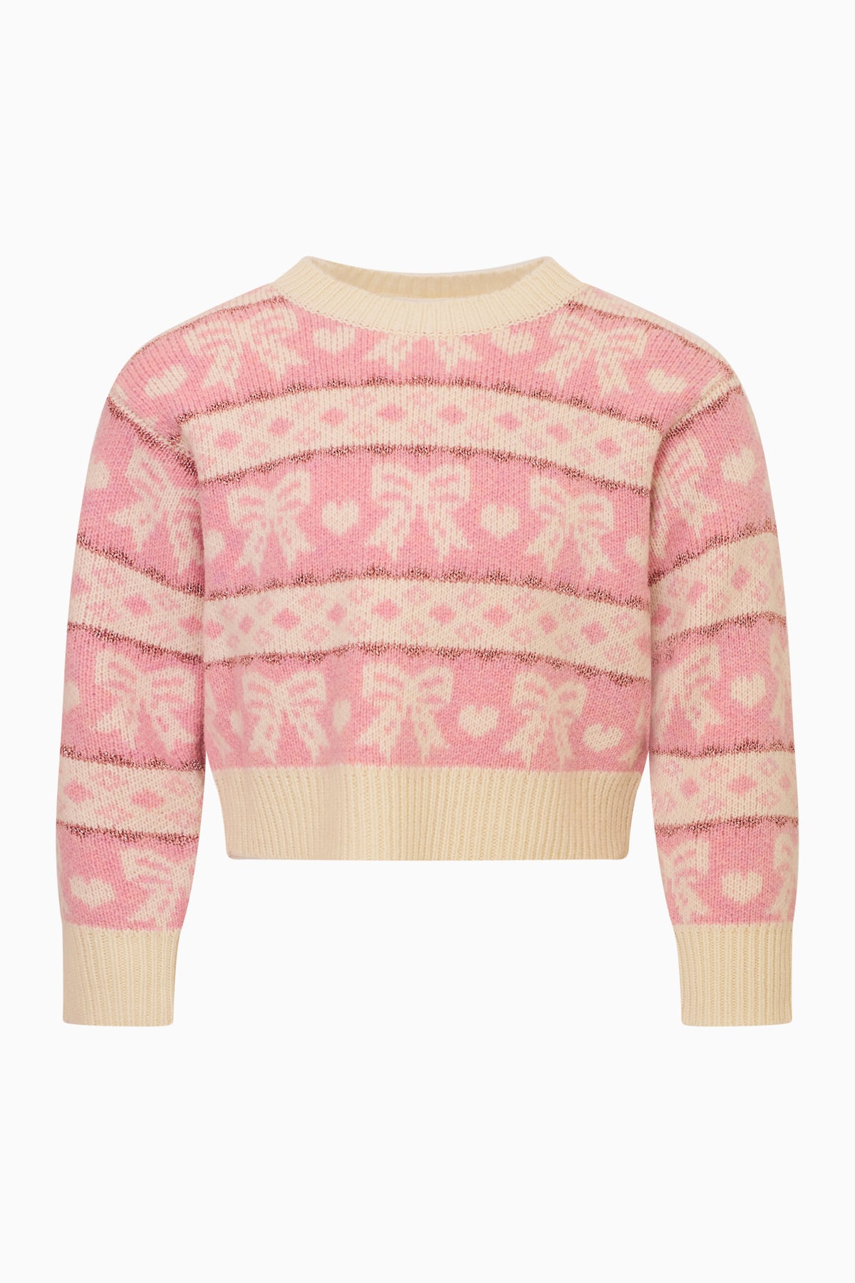 Little Girls Fair Isle Opalette Sweater