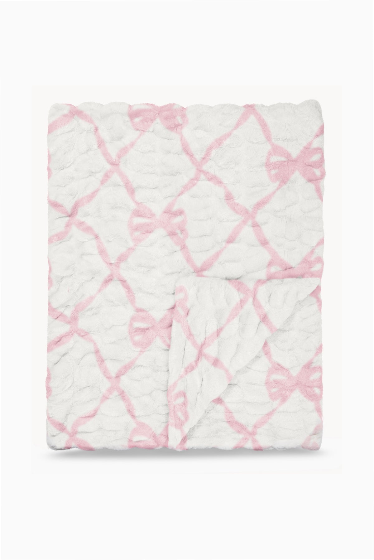 Lola Blankets x LoveShackFancy Rosy Bows Original Blanket
