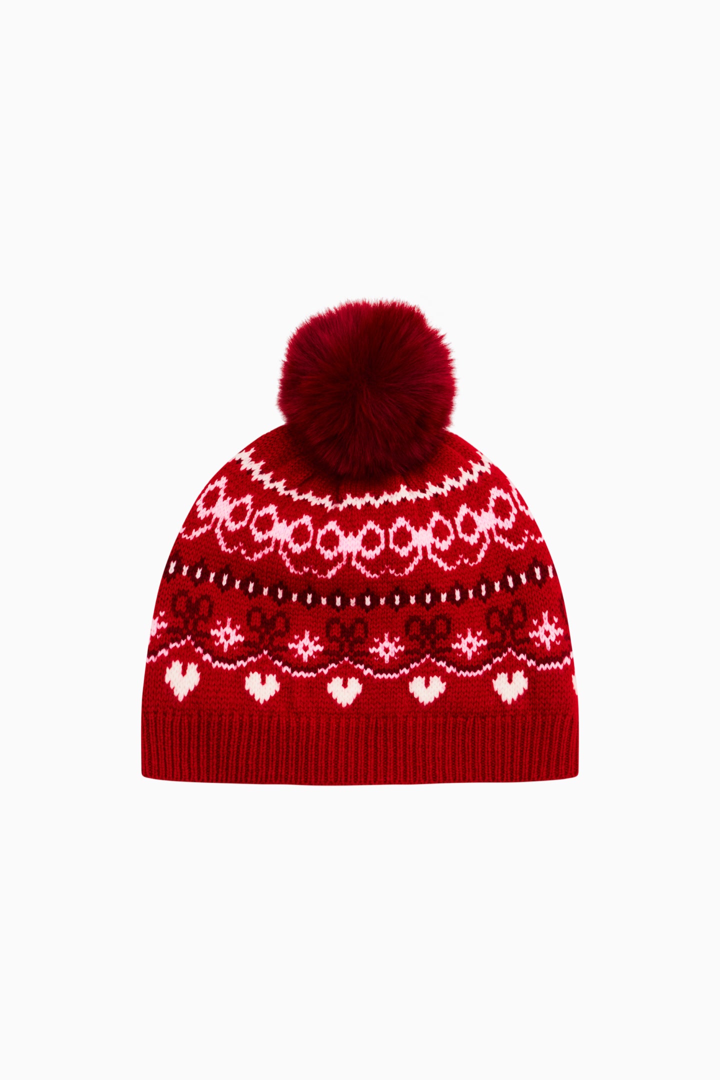 Sanibel Wool Fair Isle Beanie display picture 1