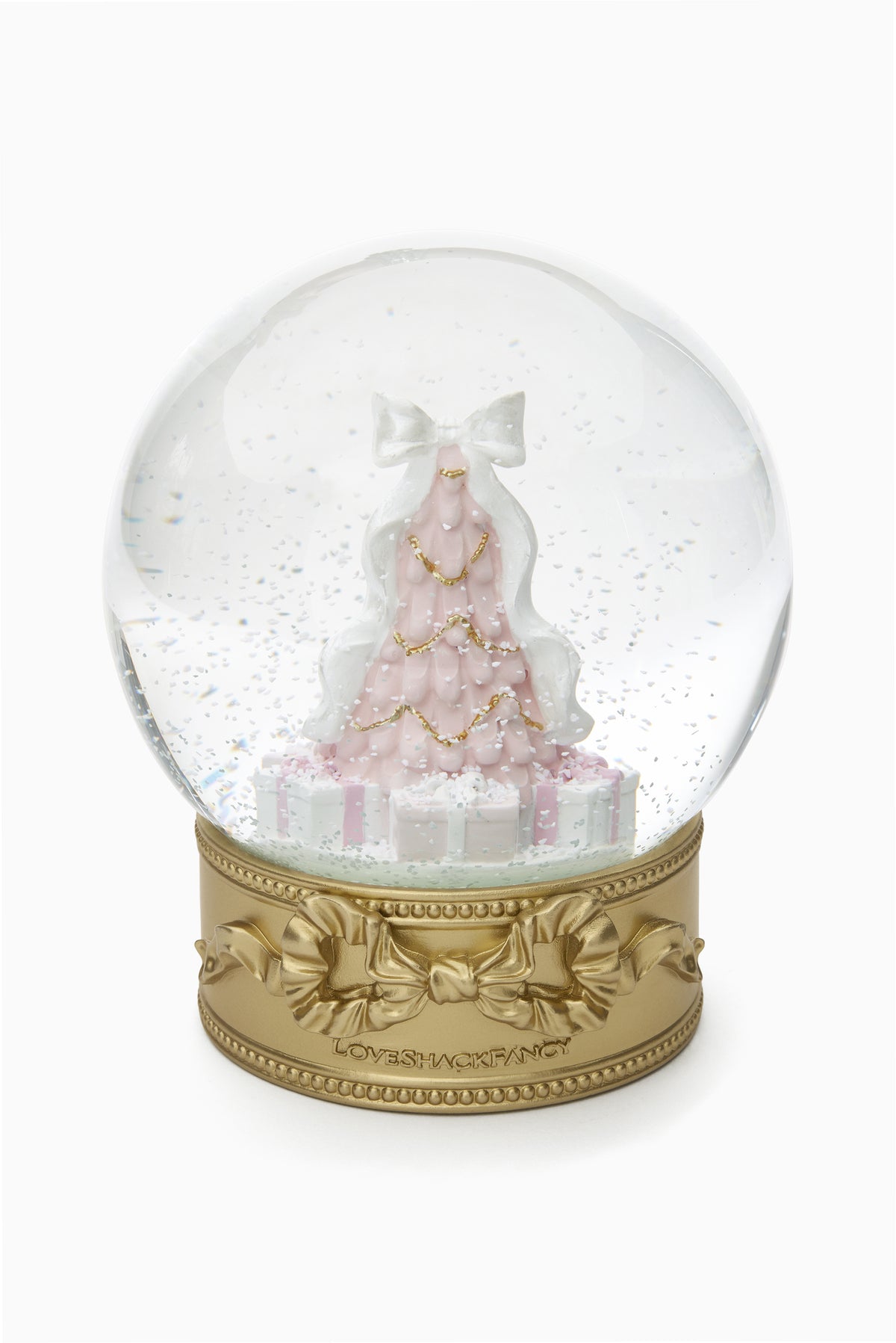 Ballet Slipper Tree Snow Globe