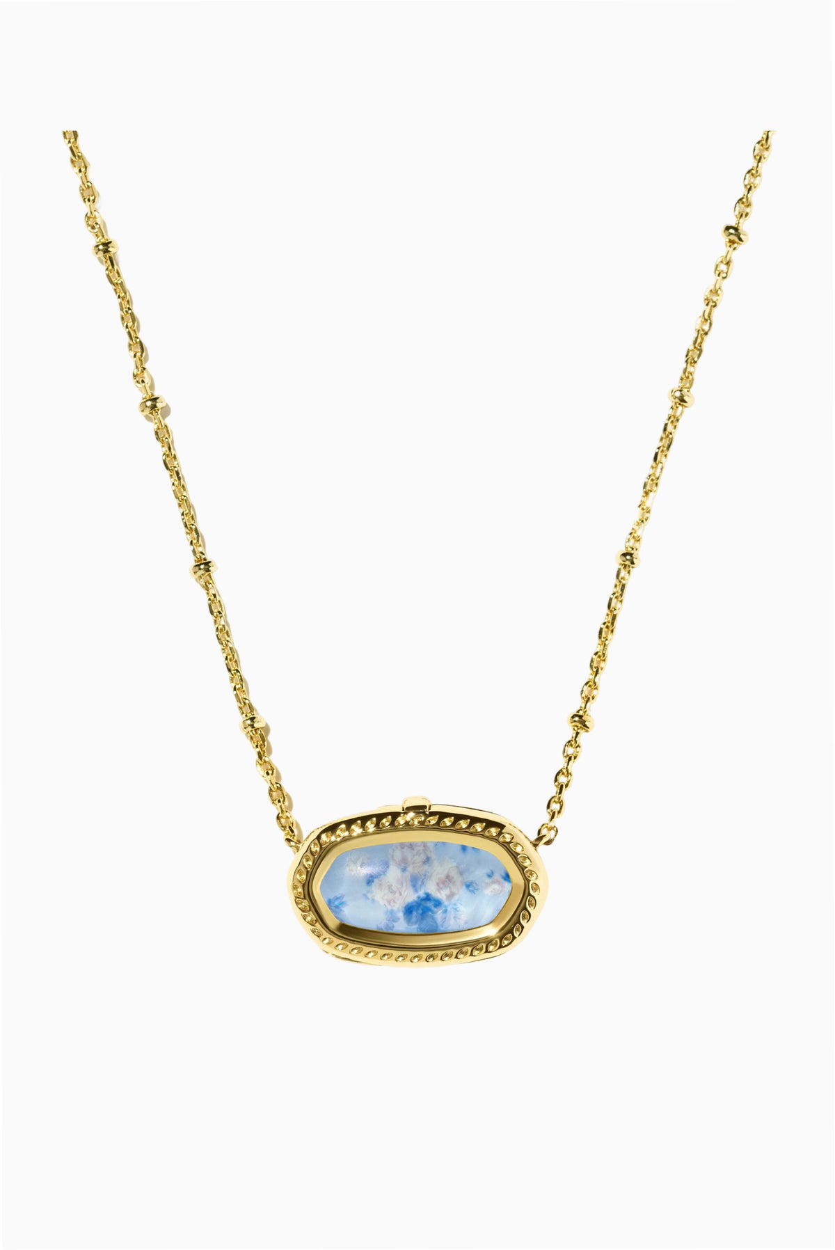 Kendra Scott x LoveShackFancy Elisa Color Bar Locket Necklace Gif