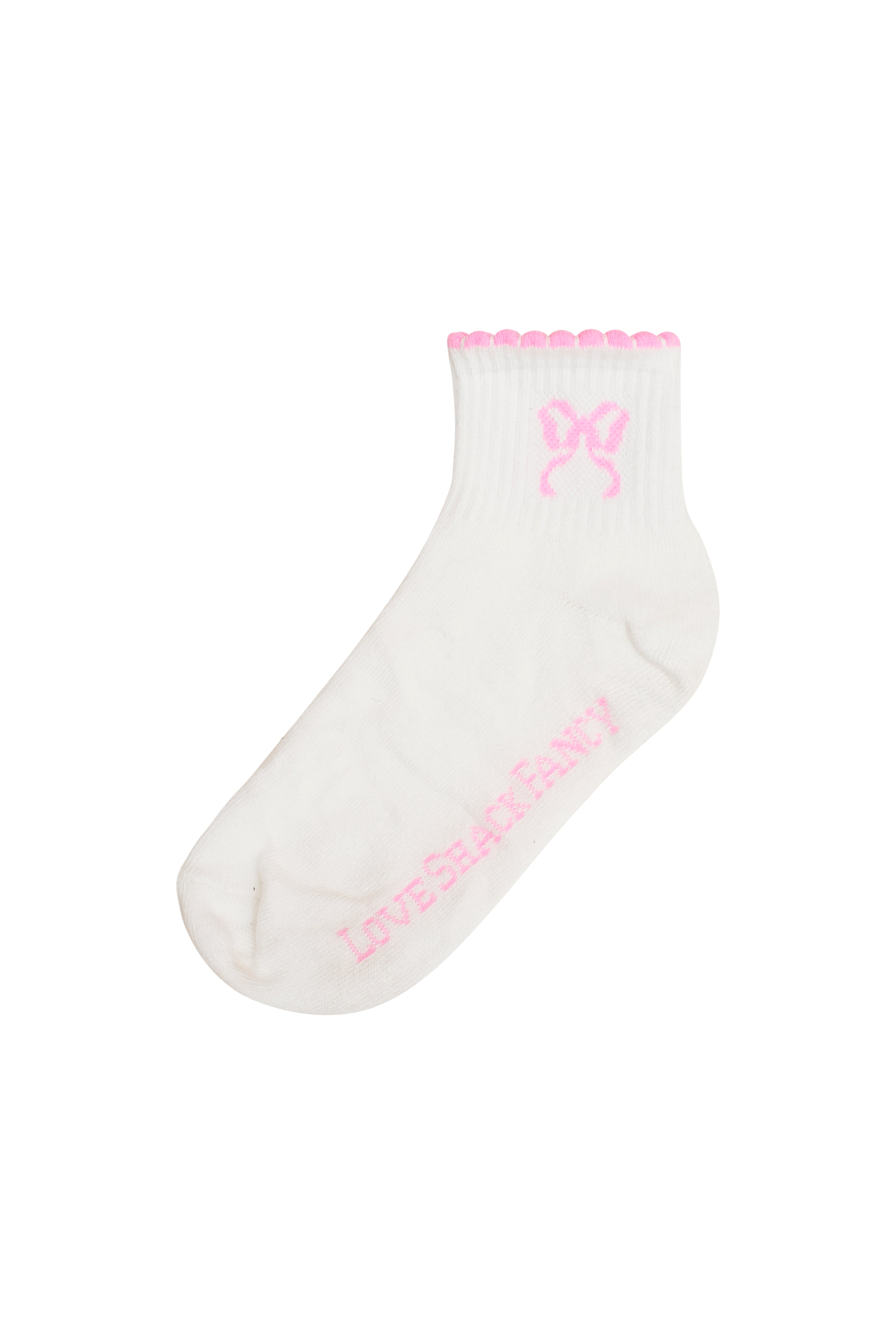 thumbnail image 2 of Gwenvenni Girls Ruffle Bow Socks - 5-Pack Cotton Ankle Socks For Toddlers & Kids 2 of 11