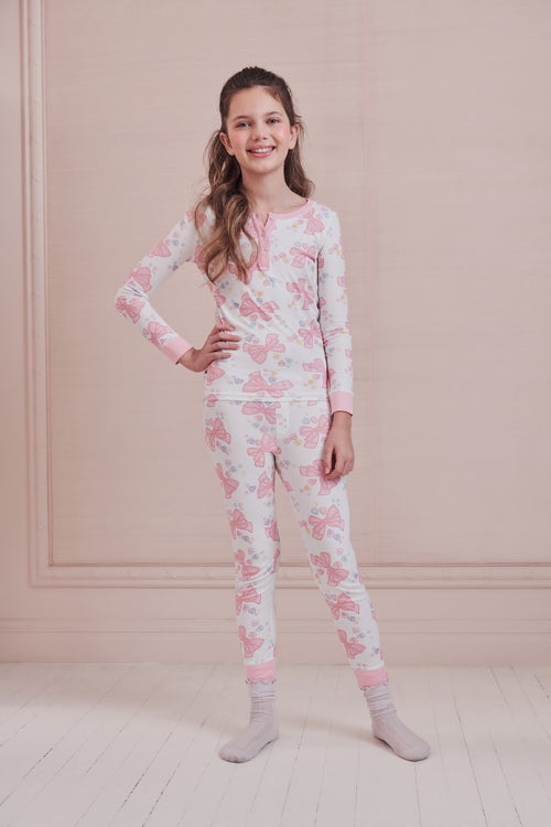 LoveShackFancy x Roller Rabbit Doily Beux Kids Pajama