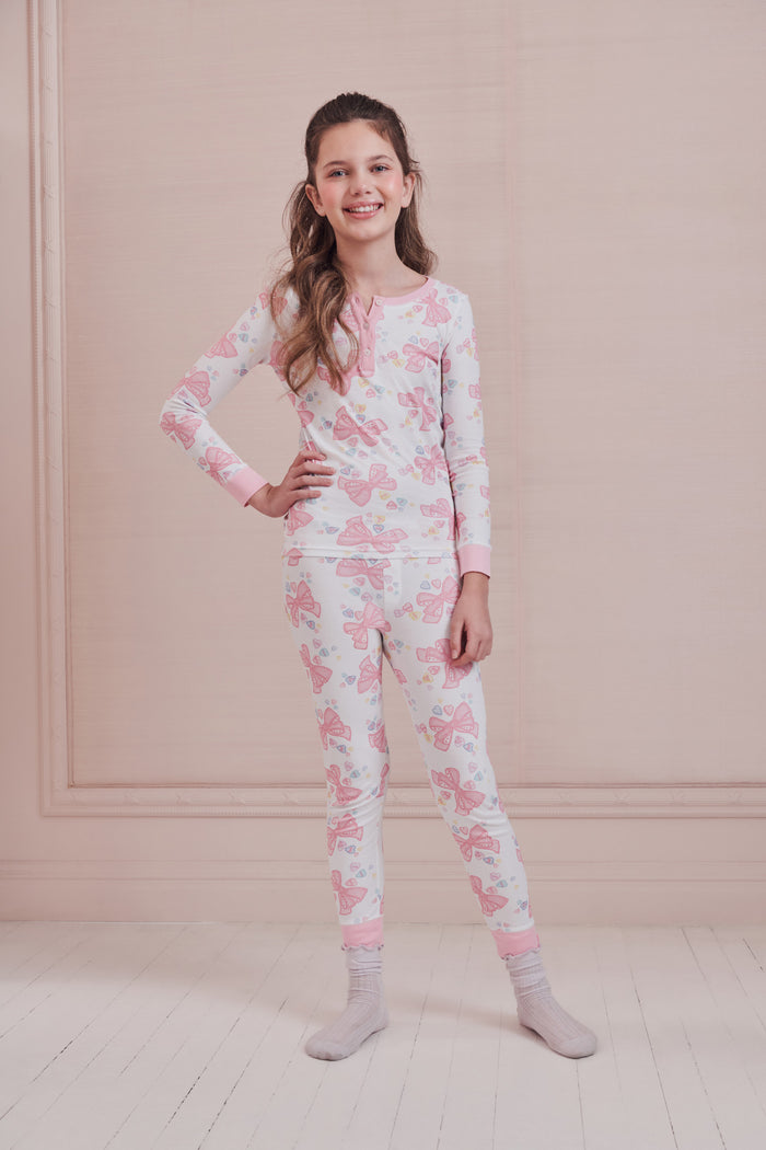 LoveShackFancy x Roller Rabbit Doily Beux Kids Pajama