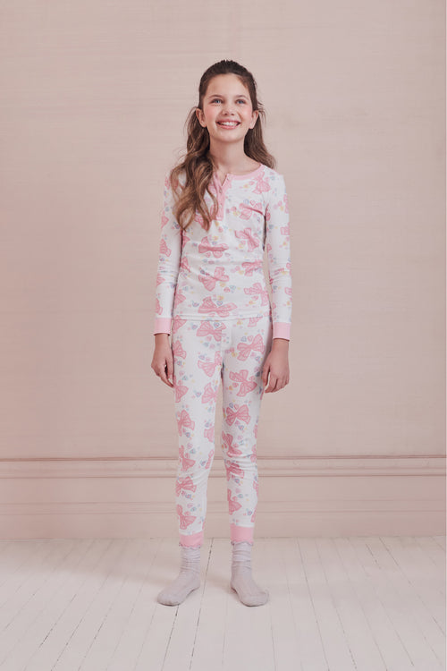 LoveShackFancy x Roller Rabbit Doily Beux Kids Pajama