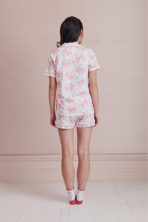 LoveShackFancy x Roller Rabbit Doily Beux Women's Polo Pajama