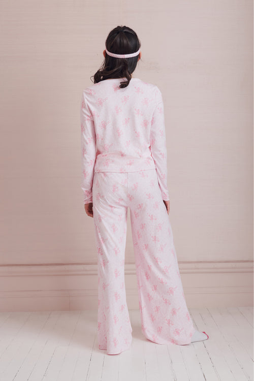 LoveShackFancy x Roller Rabbit Cupid's Kiss Nessa Cardigan