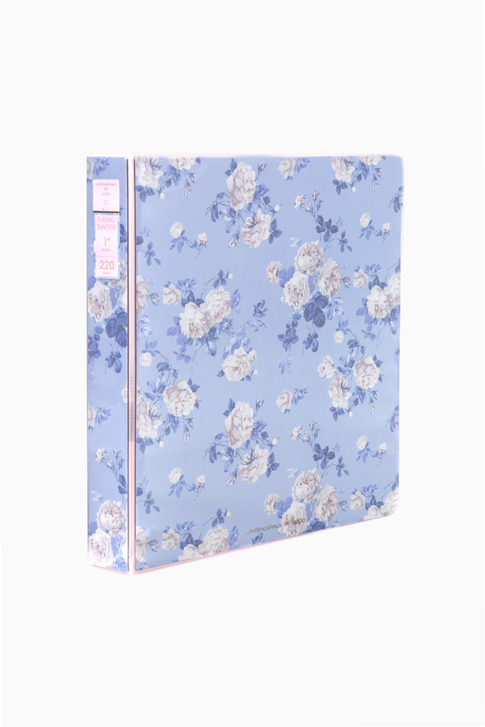 LoveShackFancy │ Yoobi Everblooming Rosettes 1" Binder with 5-Tab Dividers + Stickers