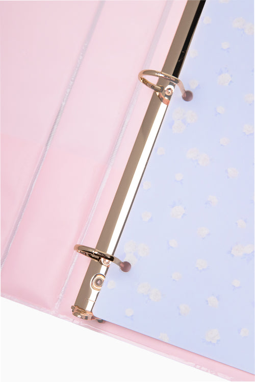 LoveShackFancy │ Yoobi Everblooming Rosettes 1" Binder with 5-Tab Dividers + Stickers