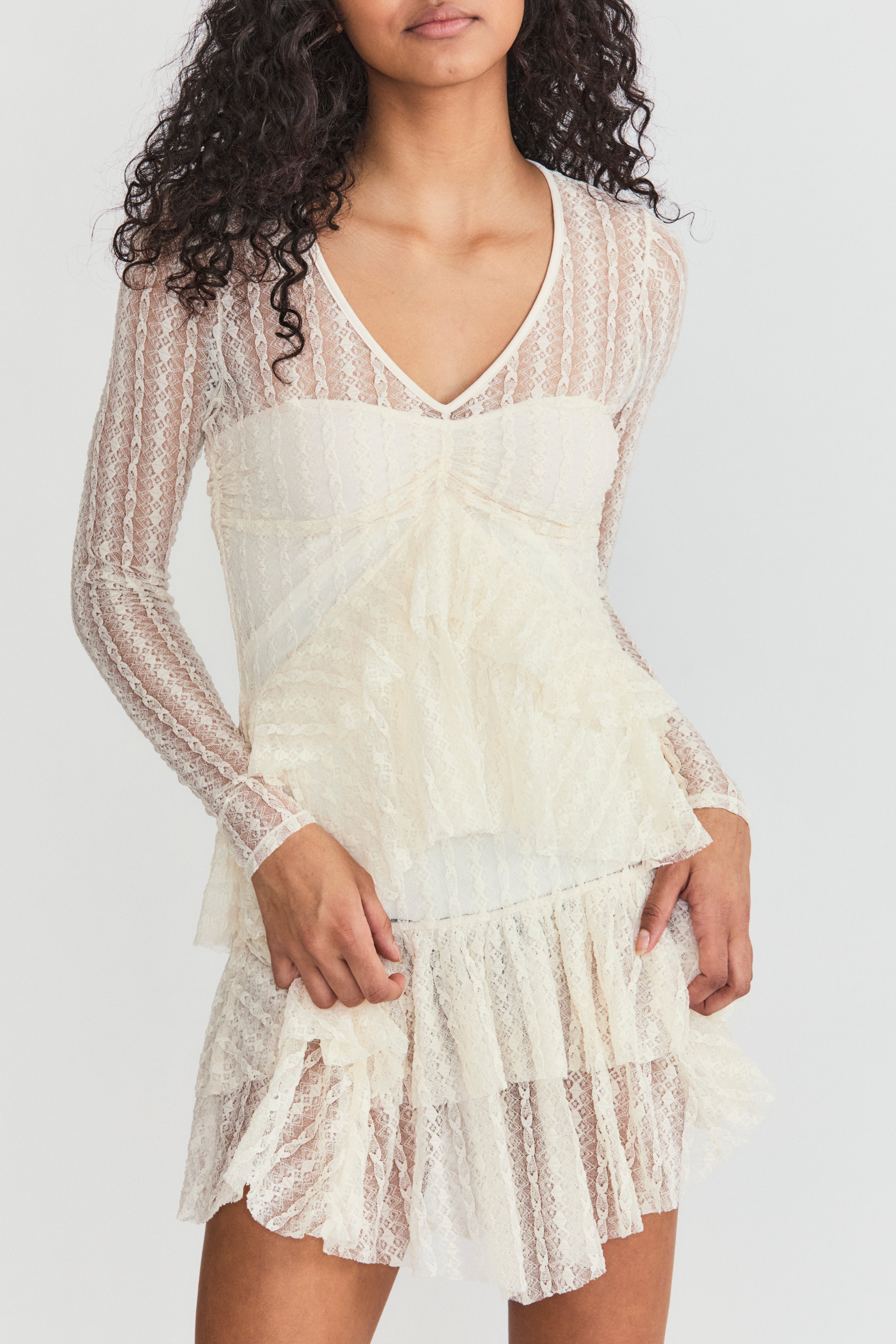 Yana Lace Mini Dress