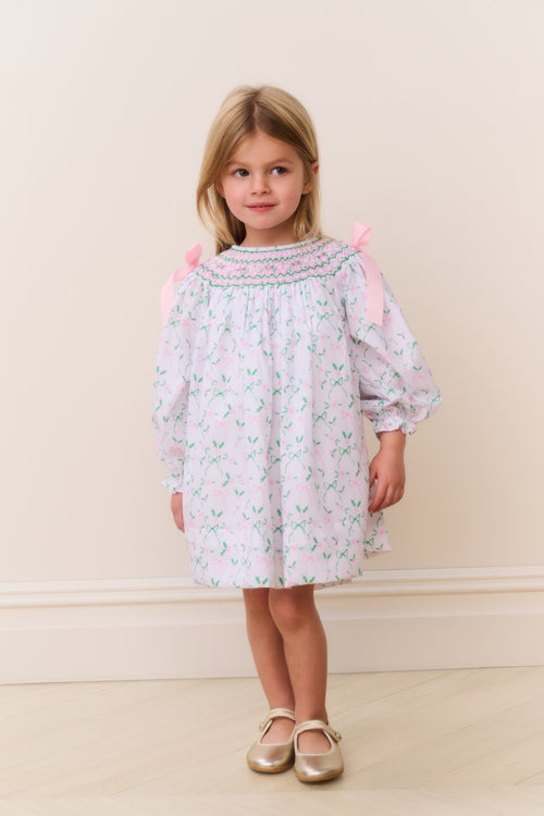 Cecil & Lou Smocked Holiday Dress
