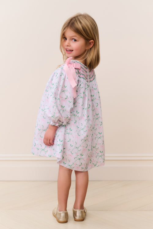Cecil & Lou Smocked Holiday Dress