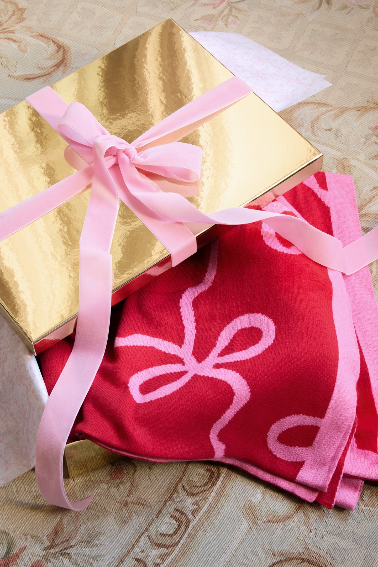 Holiday Jacquard Throw Blanket