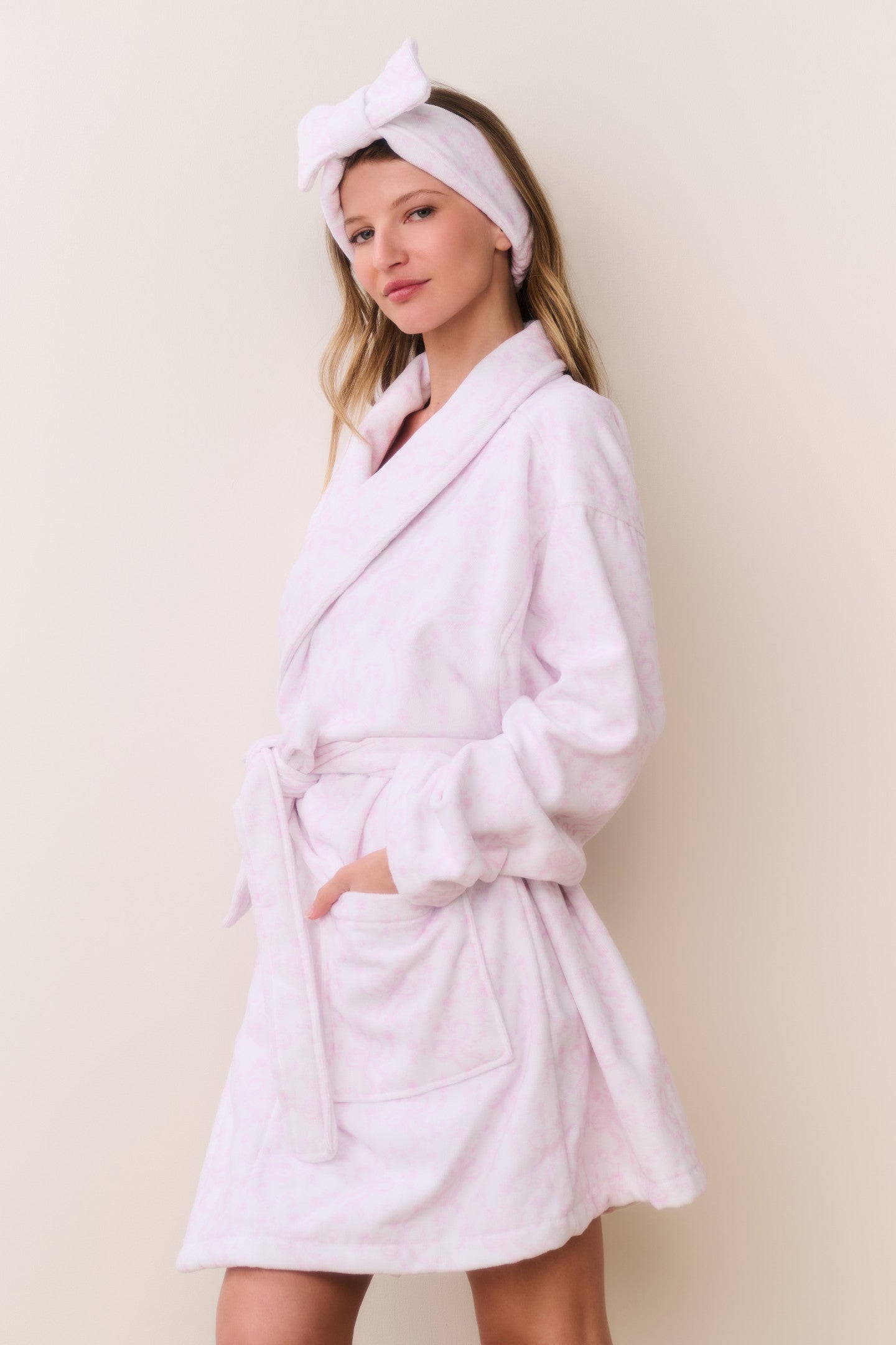Indie Holiday Cotton Bath Robe