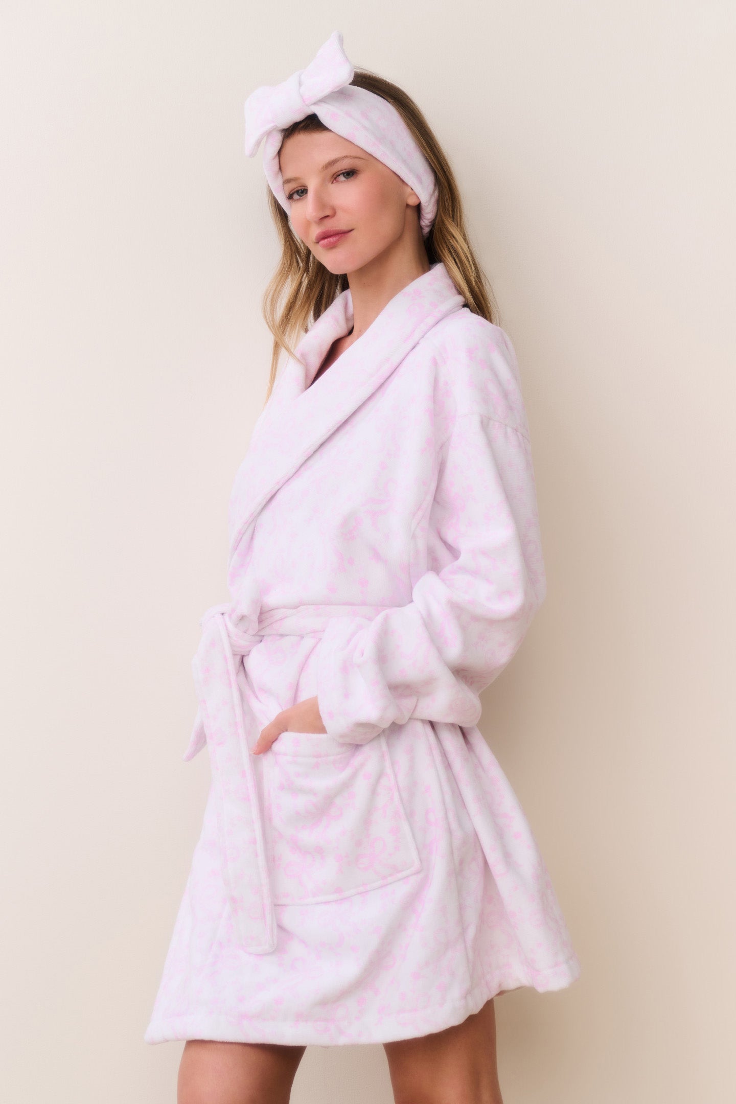 Indie Holiday Cotton Bath Robe