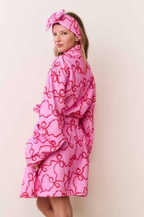 Indie Holiday Cotton Bath Robe