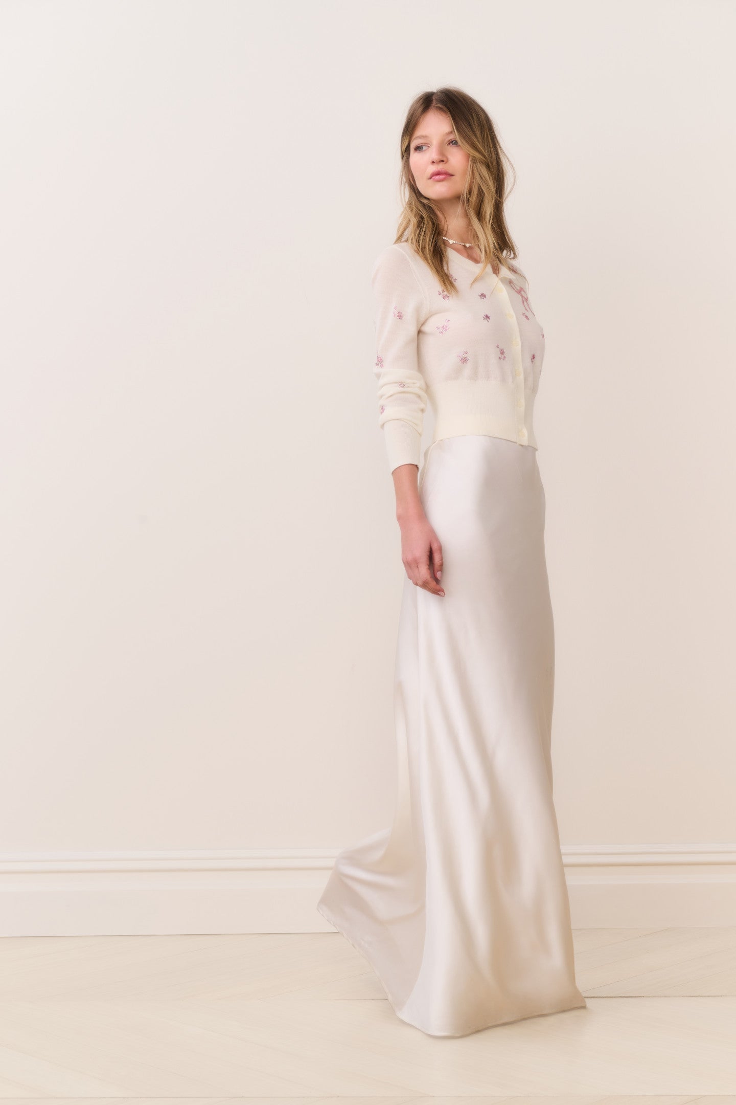 Maurine Satin Maxi Skirt | LoveShackFancy.com