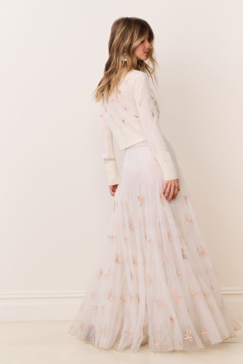 Lomani Secret Crush Tulle Maxi Skirt