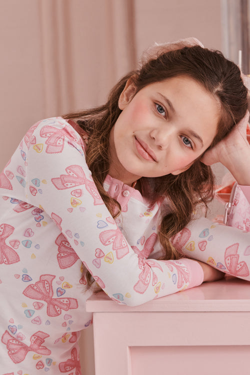 LoveShackFancy x Roller Rabbit Doily Beux Kids Pajama