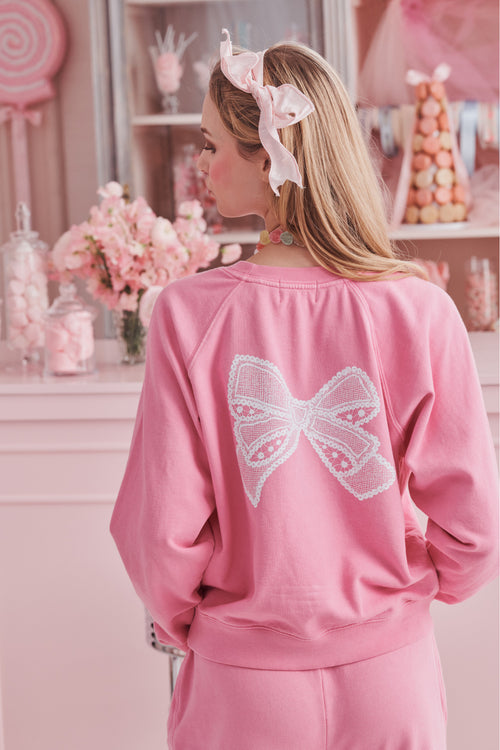 LoveShackFancy x Roller Rabbit Vintage Valentine Classic Crewneck