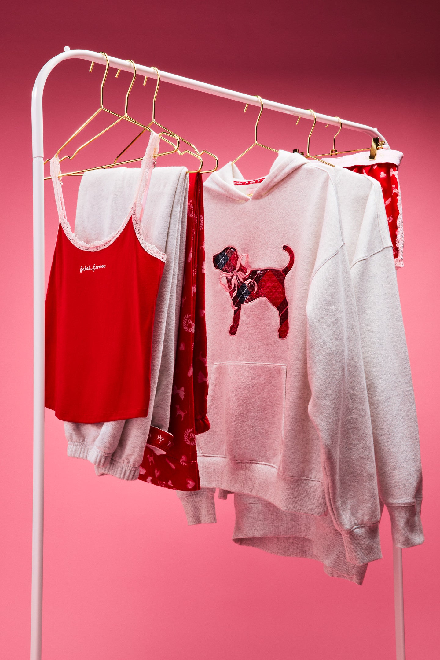 PINK x LoveShackFancy Ivy Fleece Hoodie