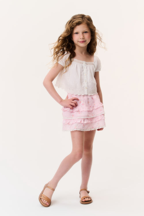 Little Girls Ditsy Floral Billie Skirt