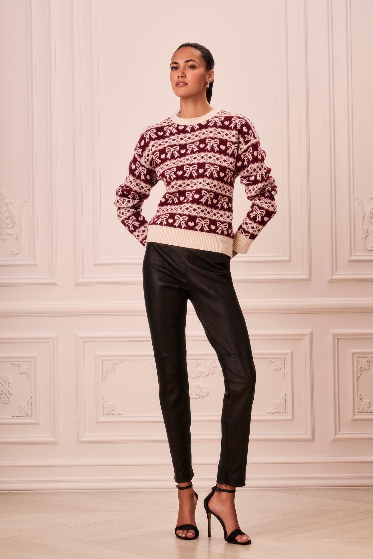 Opalette Wool Fair Isle Sweater