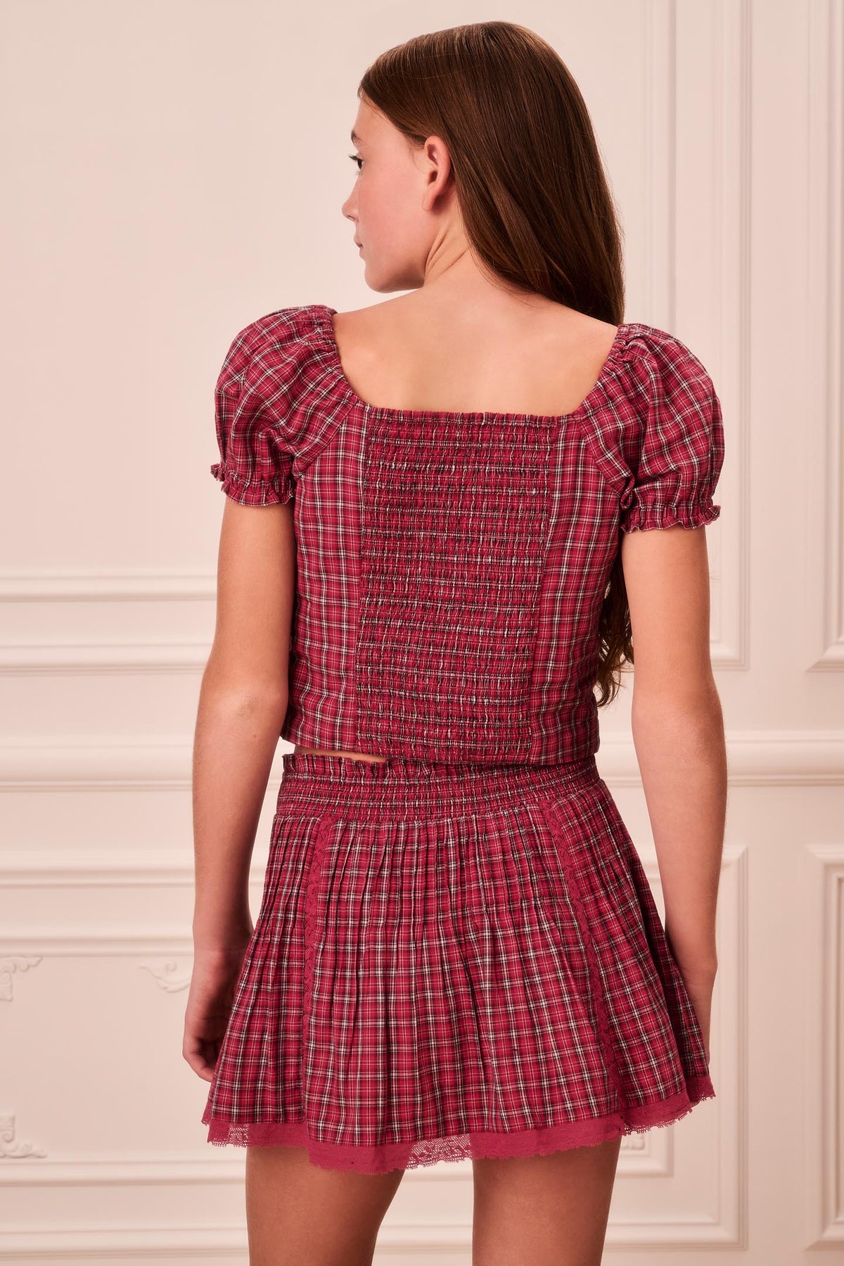Tween Tartan Zephie Top