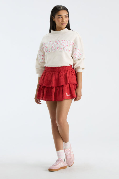 Fanatics x LoveShackFancy Mockneck Crew
