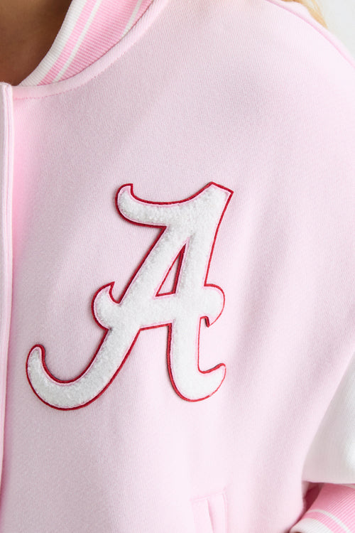 Fanatics x LoveShackFancy Collegiate Varsity Jacket