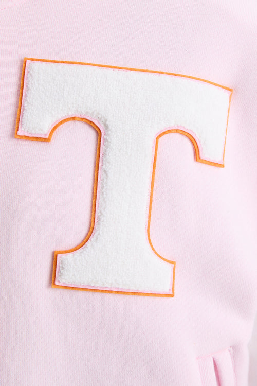 Fanatics x LoveShackFancy Collegiate Varsity Jacket