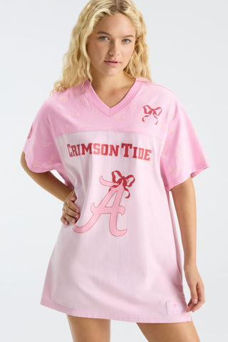 Fanatics x LoveShackFancy Varsity Crush Jersey Dress