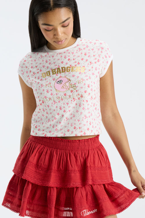 Fanatics x LoveShackFancy Ruffle Mini Skirt