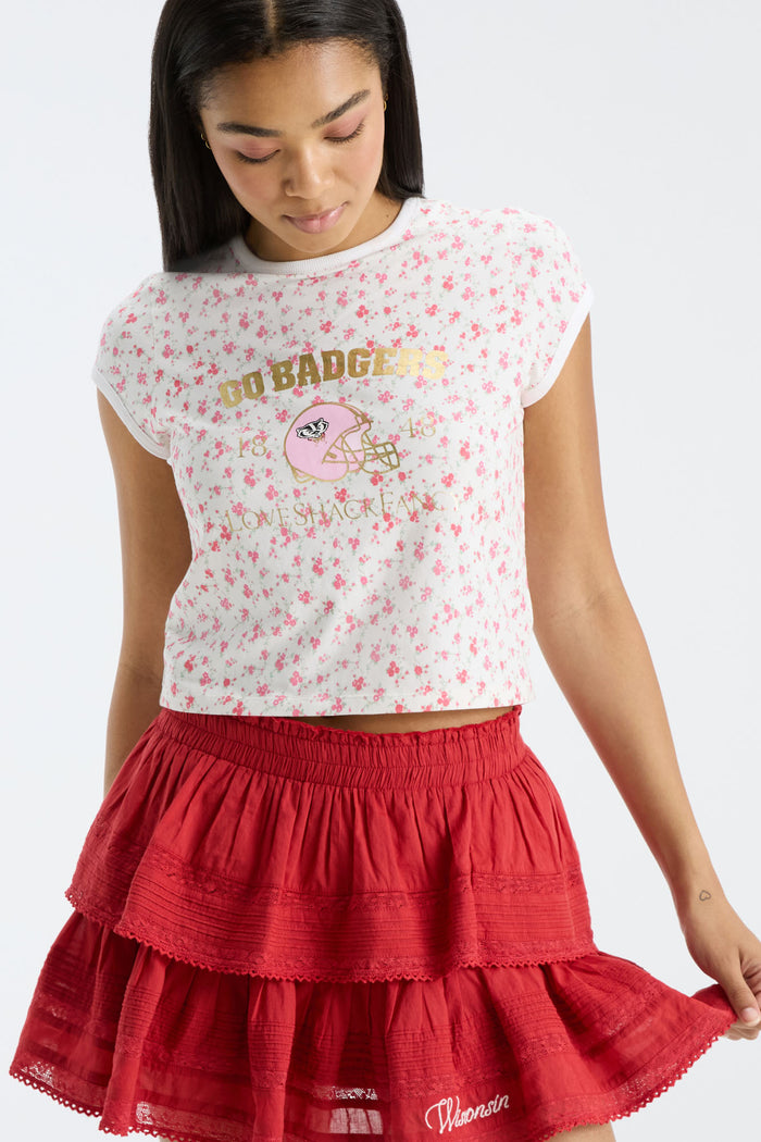 Fanatics x LoveShackFancy Ruffle Mini Skirt