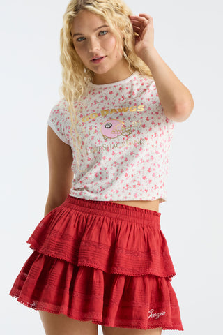 Fanatics x LoveShackFancy Ruffle Mini Skirt